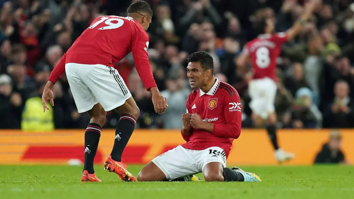 Raphael Varane fires Manchester United ahead with a STUNNING goal against Wolves